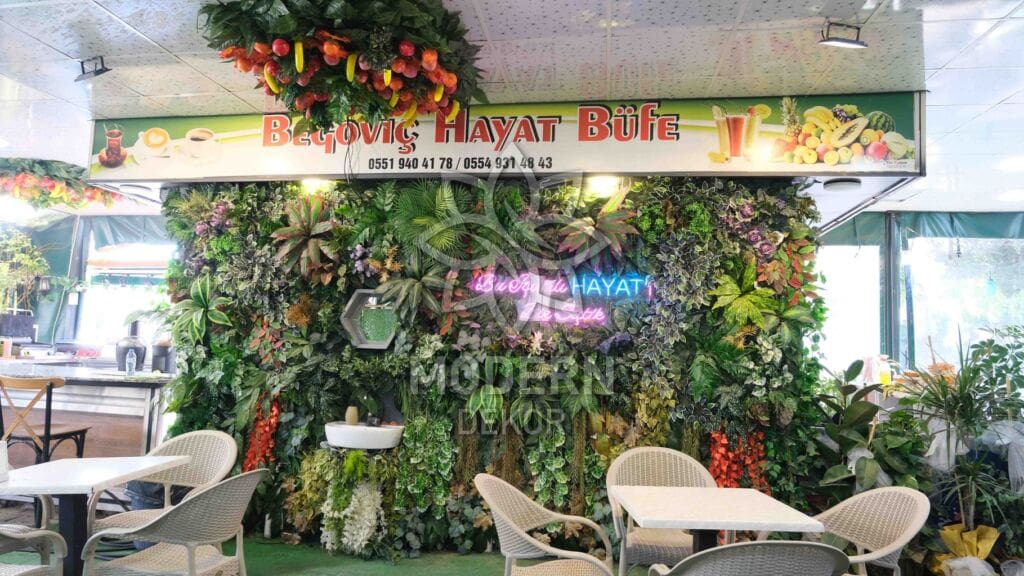 nevşehir yapay dikey bahçe modelleri