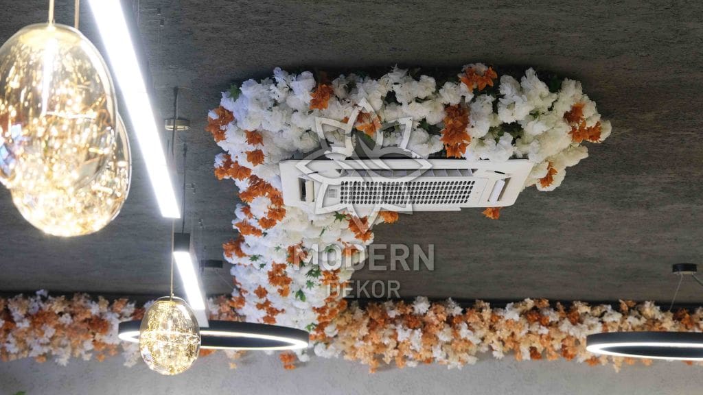 samsun iç mekan yapay çiçek uygulaması