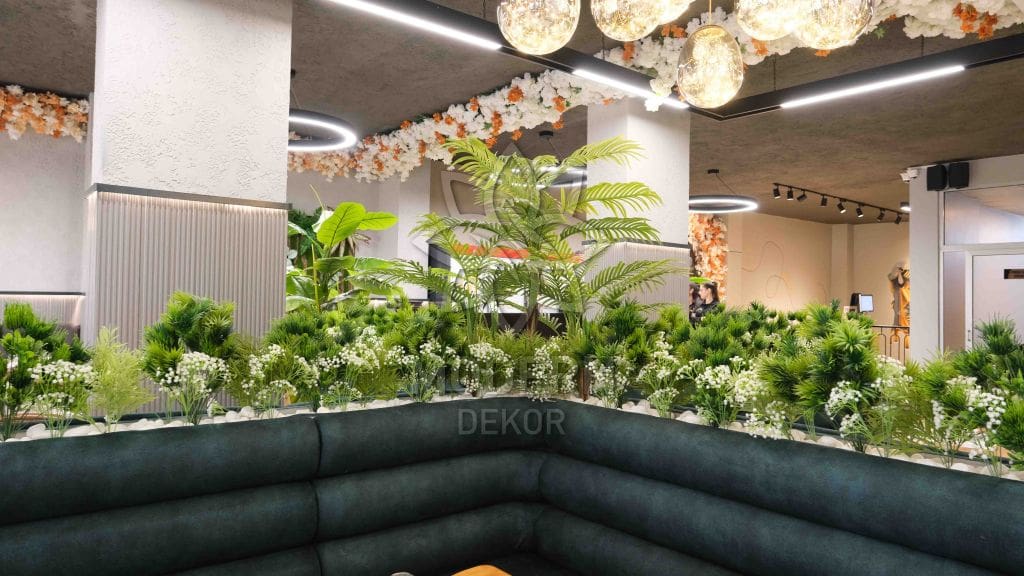yapay çiçek süsleme iç dekorasyon fikirleri