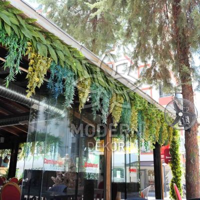trabzon yapay çiçek duvar süsleme