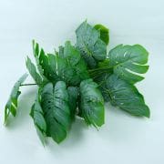 Yapay Mat Yeşil Devetabanı (Monstera) Bitkisi 55 Cm
